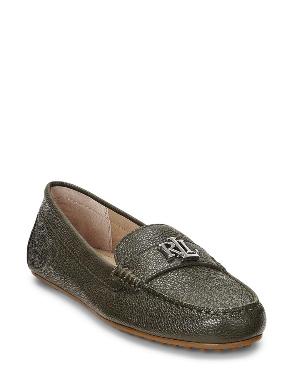 Lauren Ralph Lauren, Women's, Barnsbury Driver, Dark Olive, size 6.5